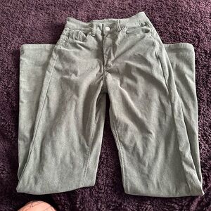 Green Corduroy pants